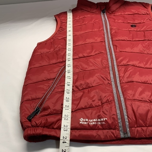 Point Zero Tech Ultra Light Performance Vest Size Small Colour Burgundy - Picture 13 of 13